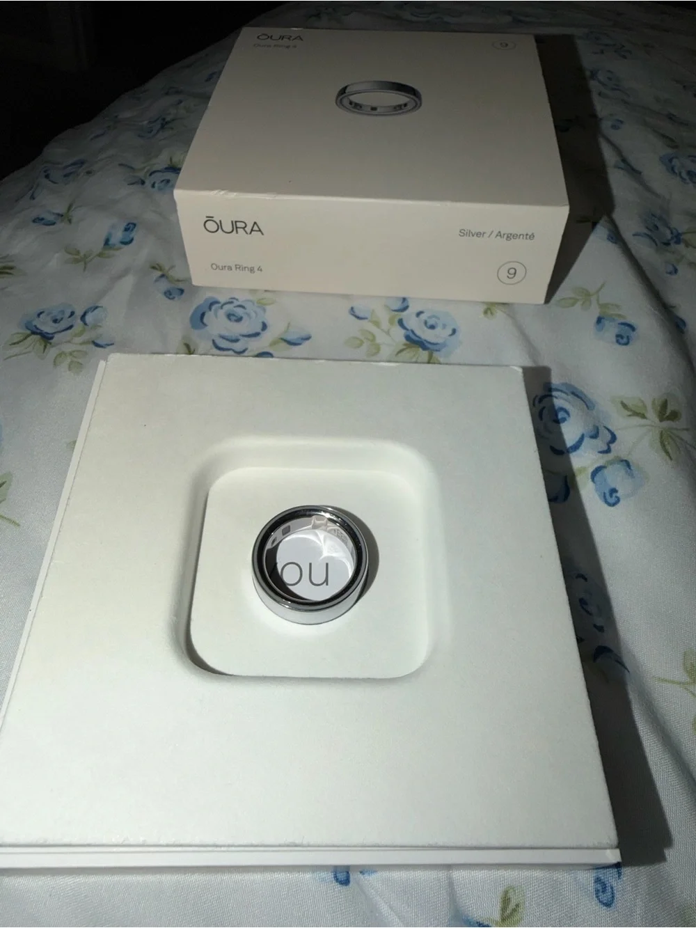 Oura Ring 4 Size 9 (Silver)